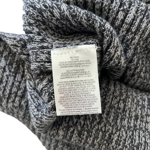 BCBGeneration - Boho - Partycore Gray Women's Deep V Neck Sweater - Size: Small - Picture 5 of 9